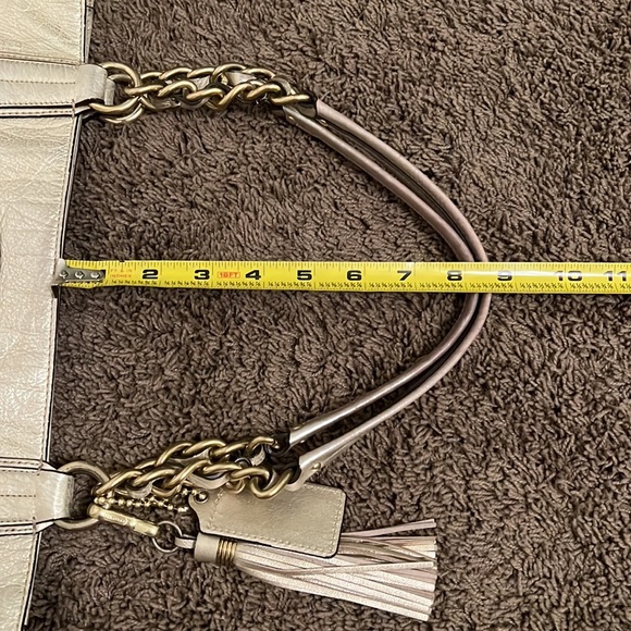 REDUCED ‼️ Coach Leather Satchel - Picture 11 of 13